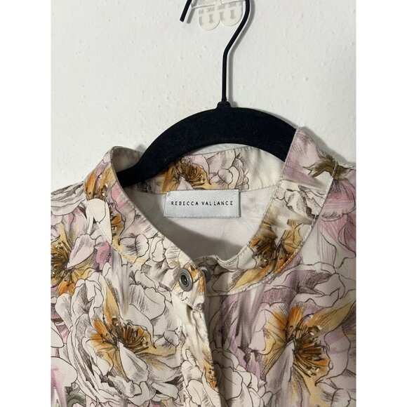 Rebecca Vallance Fleur Du Mal Belted Floral Mini Dress Size 4 US - Picture 5 of 12